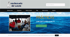 Desktop Screenshot of nautiescuela.com