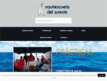 Tablet Screenshot of nautiescuela.com